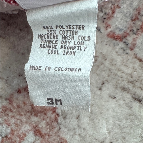 Vintage Red Gingham Baby Romper with Embroidered Holiday Collar - Picture 9 of 9